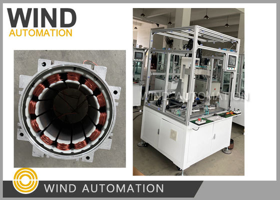 Cina 12 slot Needle Winding Machine BLDC Motor Stator 1.13mm AWG17 filo di rame fornitore