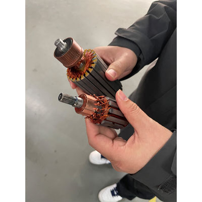 AWG16 a AWG30 Macchina di avvolgimento di armature di filo di rame PMDC Rotor Riser Commutator fornitore