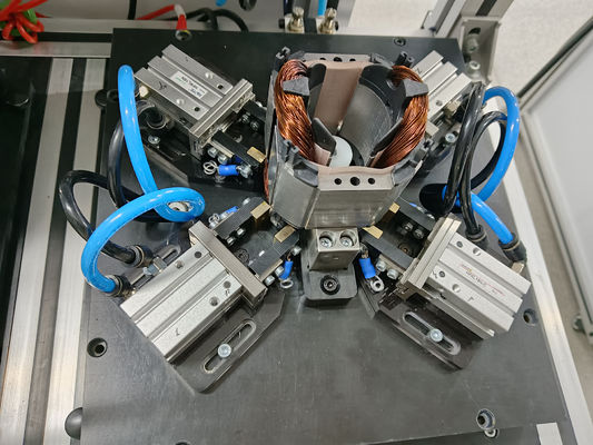 Macchina per la prova dello statore del motore a corrente continua con impianto pneumatico fornitore