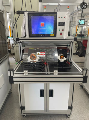 Equipaggiamento di prova dell'armatura Resistenza in corrente continua Induttanza Isolamento da sovratensioni Rotation Hi-Pot fornitore