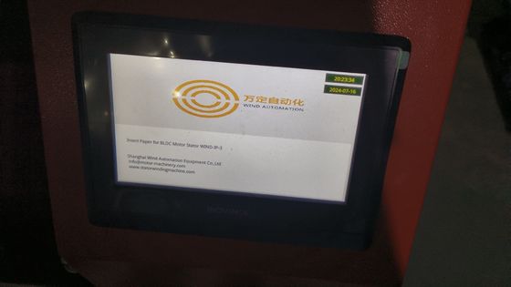 Motore di ventilatore a rotore esterno statore slot liner macchina di inserimento carta WIND-IP-3 fornitore