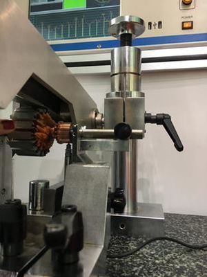 Equipaggiamento per la prova dell'armatura di rotondità Tester motore elettrico per motore a corrente continua spazzolato fornitore