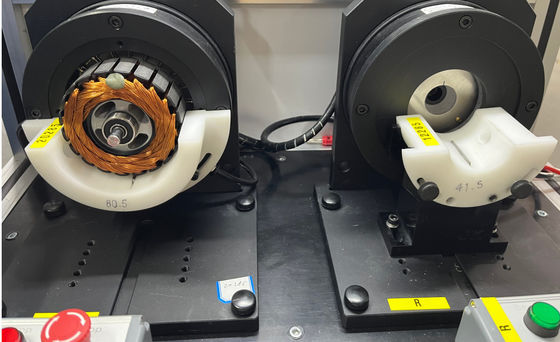 CE apparecchiatura di prova di armature per motori elettrici pannello di prova di resistenza alla saldatura a doppia stazione fornitore