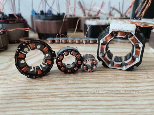 Macchina di avvolgimento dell'ago statore a laminazione retta per motore BLDC fornitore