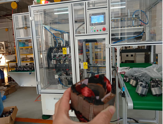 Macchina per la trivellazione Motore statore campo bobina avvolgente macchina completamente automatica fornitore