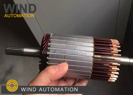 CE Armature Conductor Hairpin Coil Winding Machine Automotive Industry Forklift Truck Starter fornitore