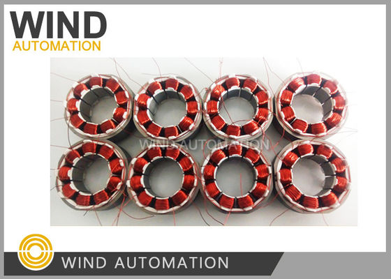 Inslot Outrunner Stator Winding Machine 4 assi Servo Needle Winder 7kw Awg18 / Awg38 fornitore