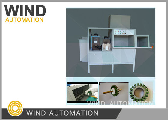 Macchina di rivestimento a caldo con isolamento a polvere di resina Magneto Stator Letto fluidizzato