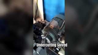 Sottosquadro della fessura del commutatore